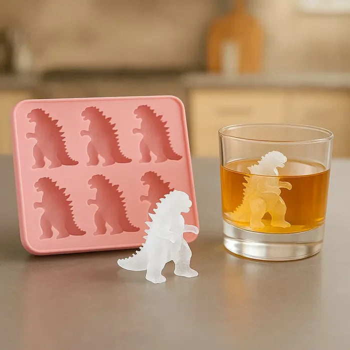 Creative Silicone Mold – Godzilla Ice, Chocolate & Gummies