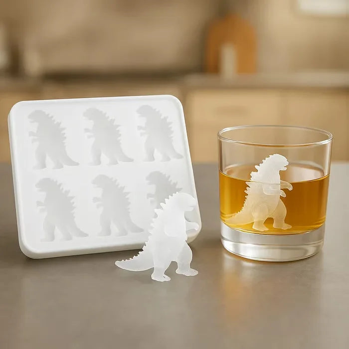 Creative Silicone Mold – Godzilla Ice, Chocolate & Gummies