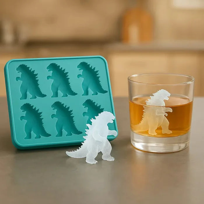 Creative Silicone Mold – Godzilla Ice, Chocolate & Gummies
