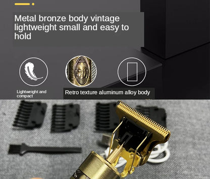 T9 Cordless Electric Shaver – Professional Hair & Beard Trimmer