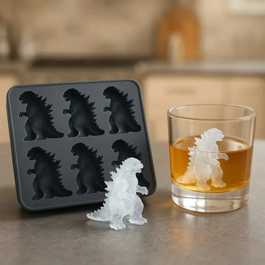 Creative Silicone Mold – Godzilla Ice, Chocolate & Gummies